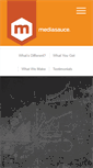 Mobile Screenshot of mediasauce.com